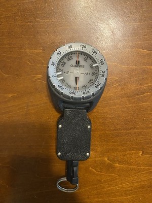 Suunto SK7 SK8 Scuba Dive Compass with Suunto Retractor Mount Combo TESTED