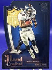 2025 Panini Silhouette Hand Crafted ~ Terrell Davis #7 Die Cut