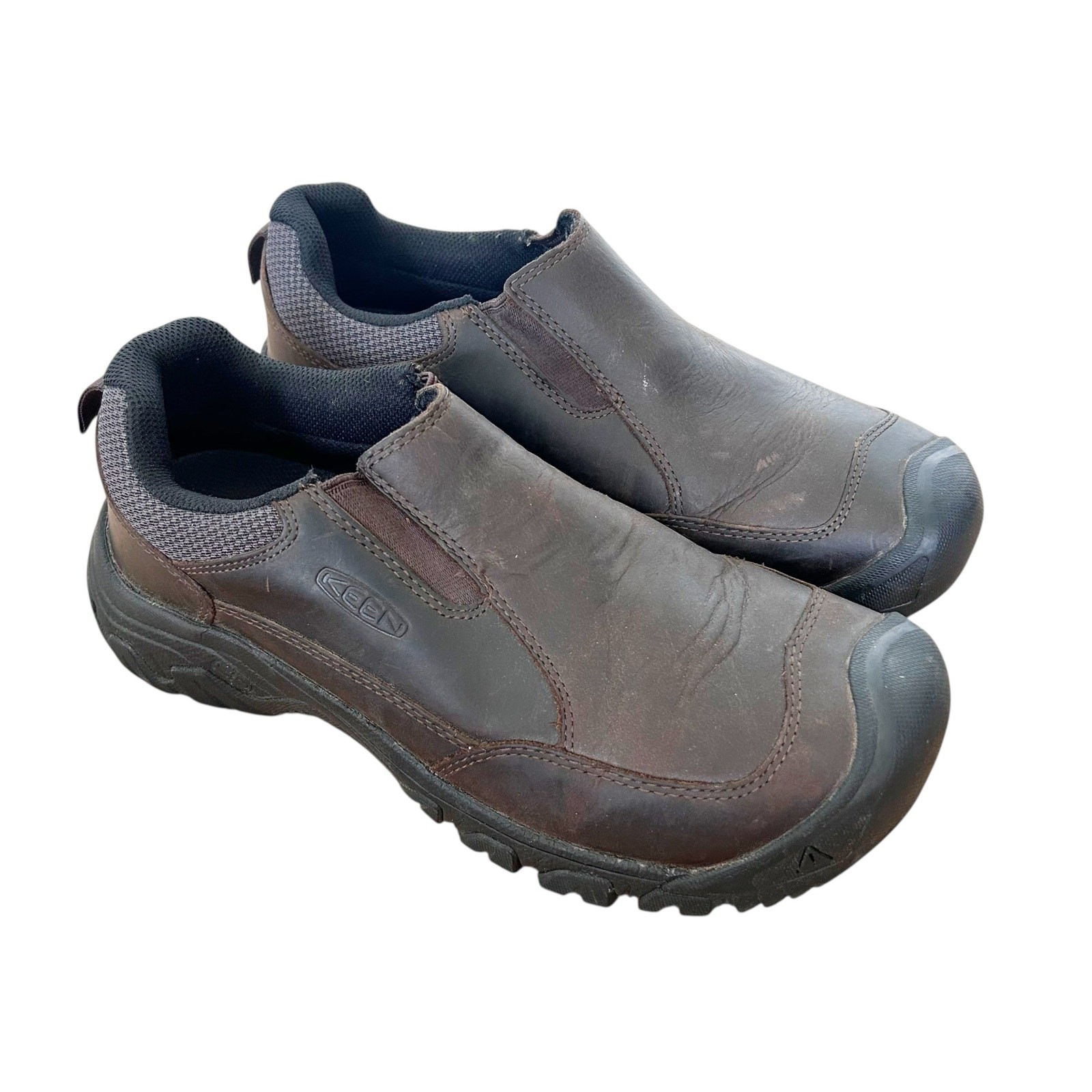 Scarpe da trekking Keen in pelle marrone taglia 7 5