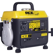 Aceup Energy 1200W Gas-Powered Generator, Pull Cord Start, Portable Generator