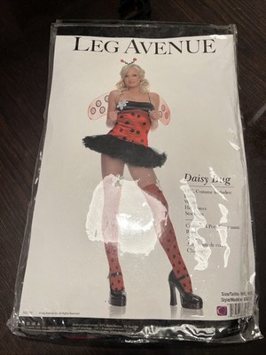 Leg Avenue Daisy Bug Kostüm Damen M/L Mehrfarbig Tiermuster