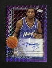 2025-26 Topps Chrome Tracy McGrady Purple Geometric Refractor Autograph /75 AUTO