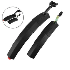 Bicycle retractable mudguard