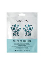 NAILS INC London Thirsty Hands Super Hydrating Hand Mask - 2 Pack - NIB