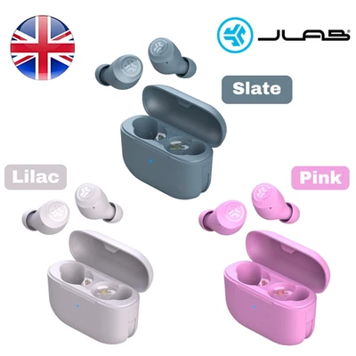 JLab Go Air Pop True Wireless Earbuds, In Ear 3 Colors Slate, Pink & Lilac - Image 1 of 4