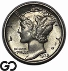 1939-S Mercury Dime