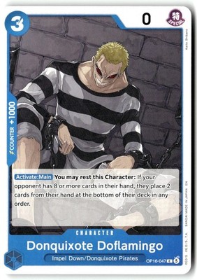 Donquixote Doflamingo (047) OP16-047 Common The Time of Battle One Piece NM