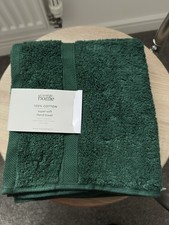 George Asda Hand Towel 100% Cotton, Green