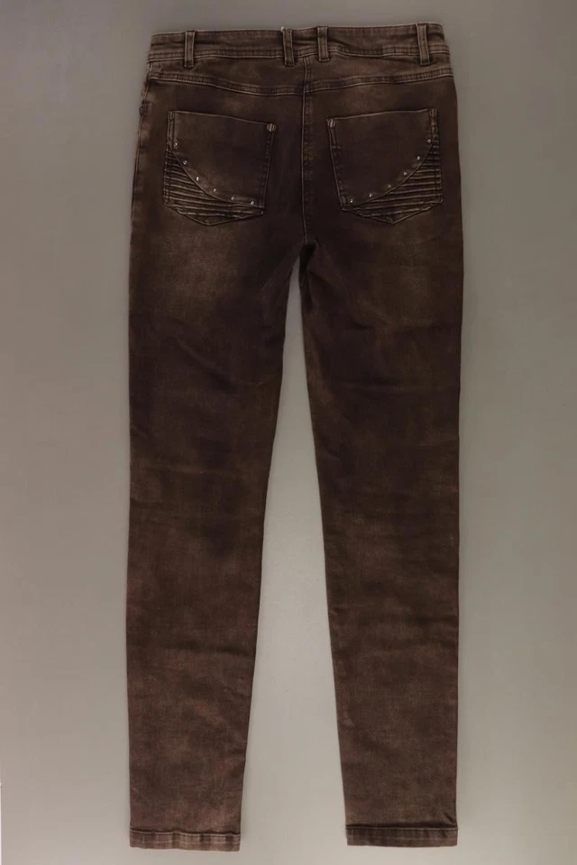 ✨ Biba Straight Jeans Regular Jeans für Damen Gr. 34, XS braun aus Baumwolle ✨ - Bild 2 von 4