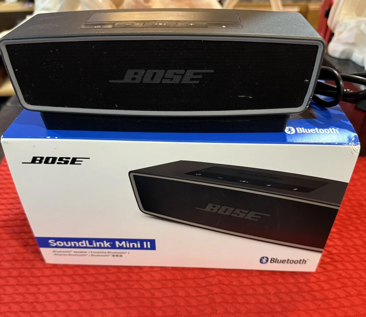 BOSE SoundLink Mini Ⅱ 中古B Amazon.com: Bose SoundLink Mini II (Black/Copper) - Limited