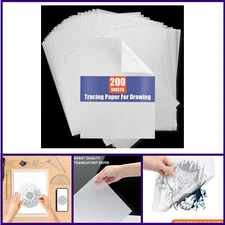 Transfer Paper Tracing Paper for Drawing Trace Paper - PSLER Translucent Tracing
