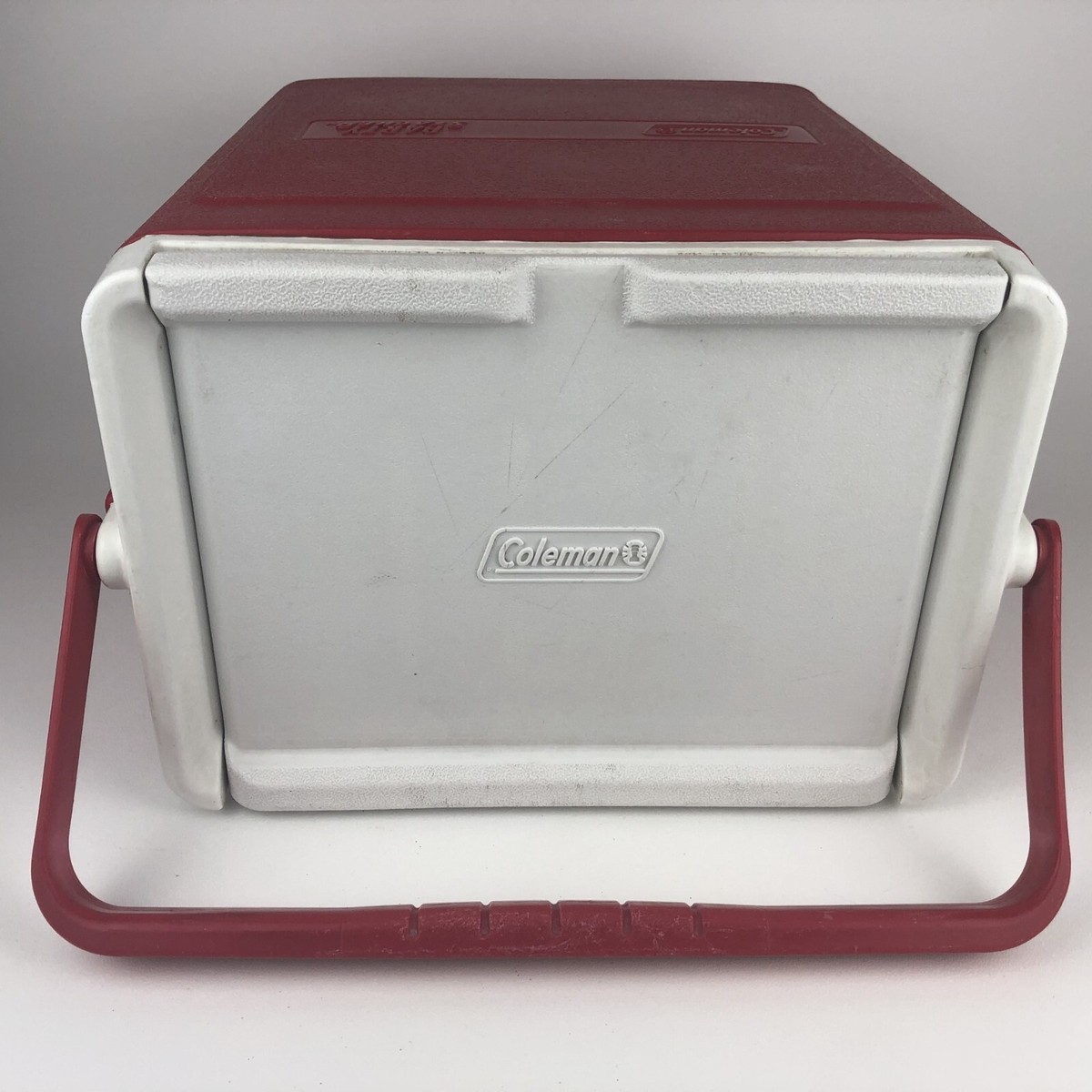 Vintage Coleman Party Stacker Cooler RED 20 Can Ice Chest