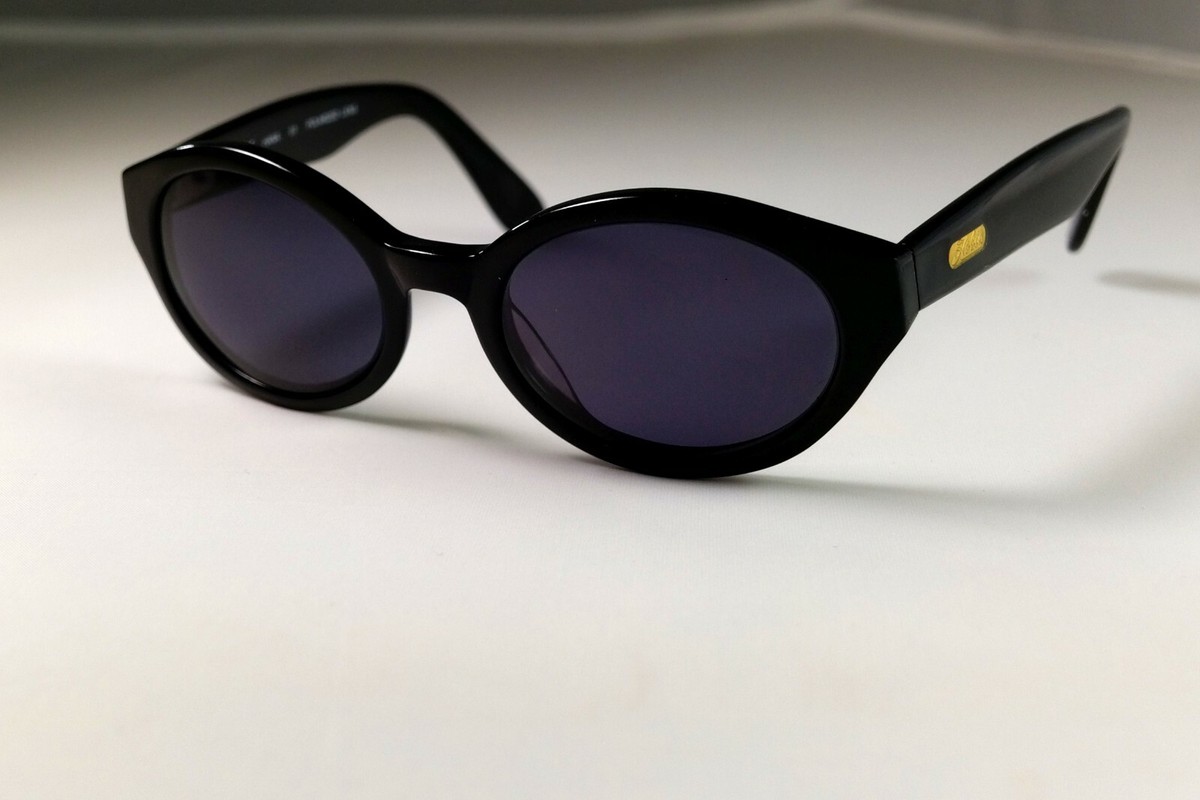 Hobie Hana Sunglasses Black / Grey Pol. Lens ca. 1980s Made  display picture 2