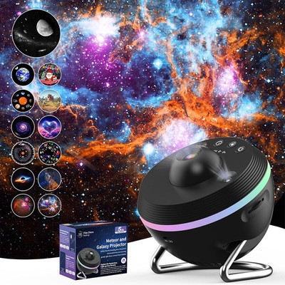 13 in 1 LED Galaxy Projektor Sternenhimmel Lampe Nebula Starry Erde Nachtlichter