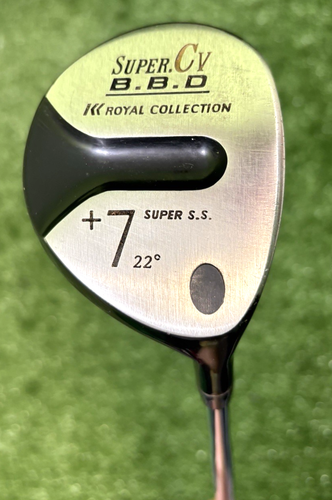 Royal Collection SUPER CV B.B.D +7 Fairway Wood 22 USED Stiff RH Golf Club