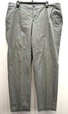 Old Navy Womens Gray Skinny Adjust Comfortable Stretch Casual Pants 16 Long