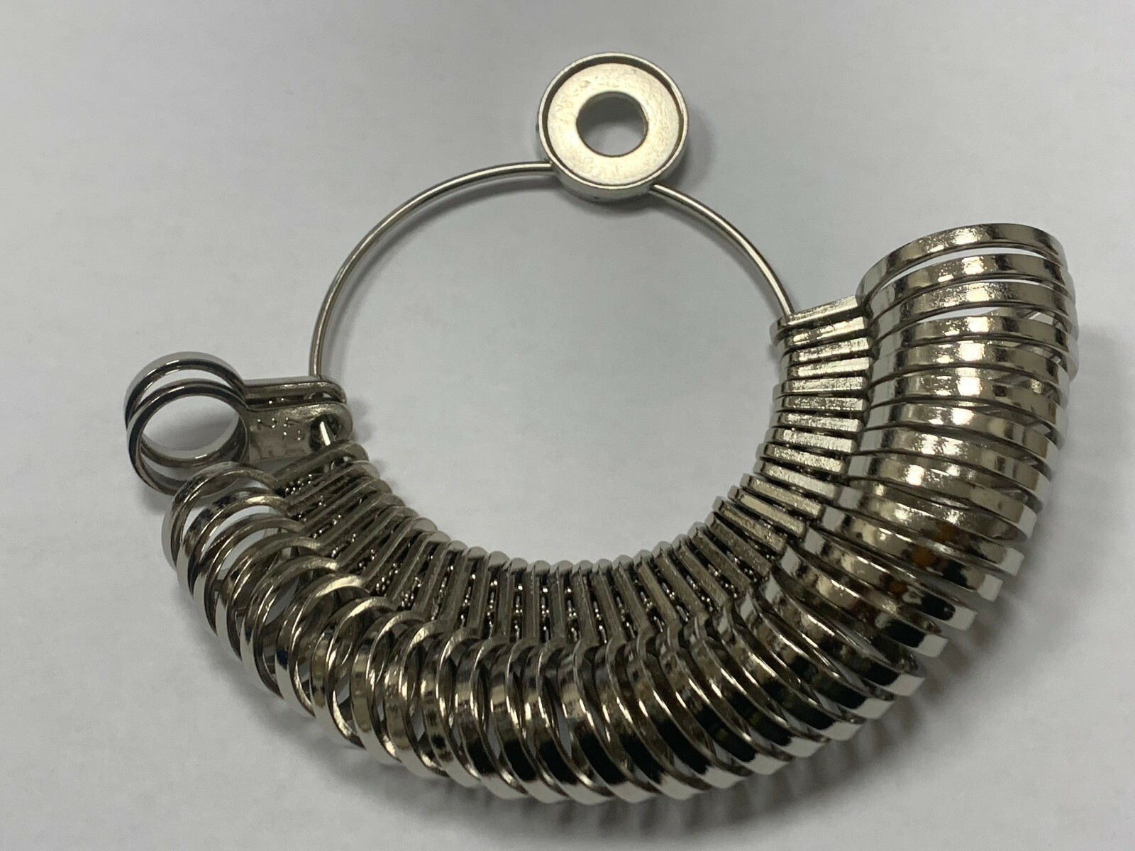 ANELLO DA MATRIMONIO IN METALLO LARGO MISURATORE DA 1 A 15 1/2