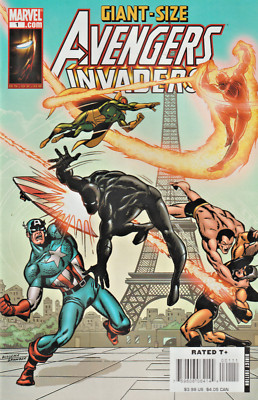 GIANT-SIZE AVENGERS / INVADERS  $3.99  ONE-SHOT  100-PAGE  MARVEL  2008  NICE!!!