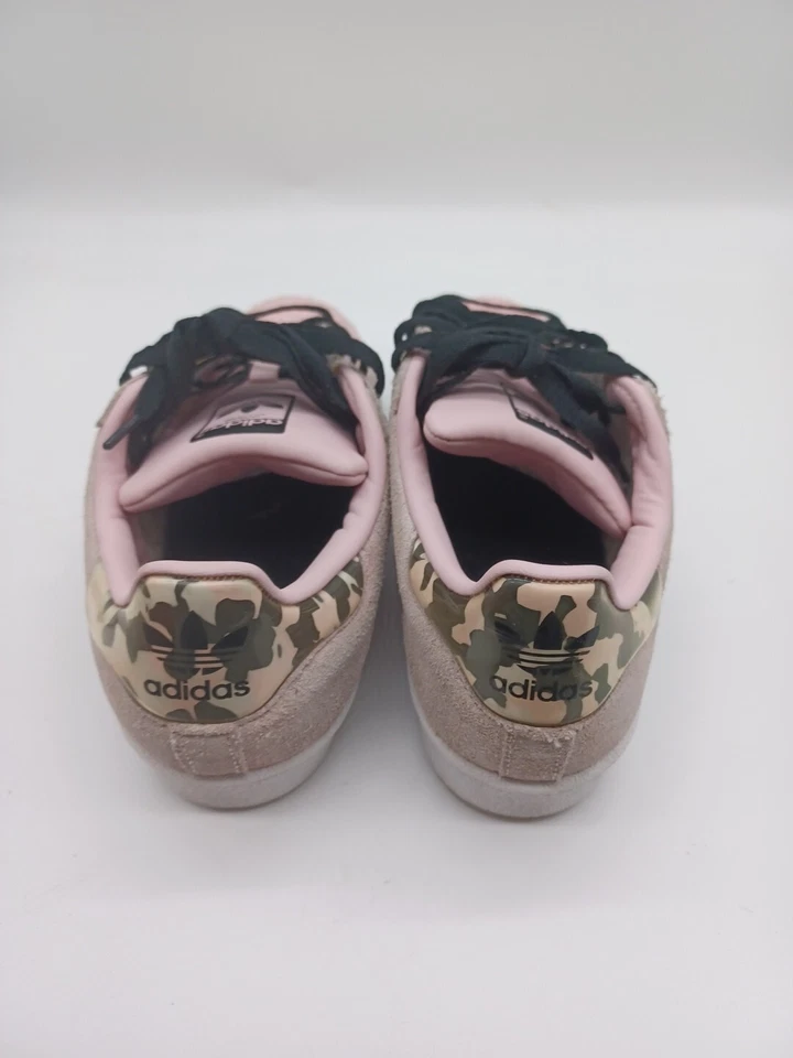 Adidas Superstar Rosa Zapatos Tenis Talla US 4 Rosa Puntera Camuflada Foto 3 de 4