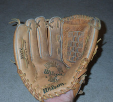 Wilson A2466 Advisory Staff 13" Baseball Softball Glove, LHT