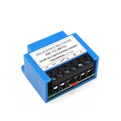 SOLID STATE RECTIFIER 220VAC/90VDC half wave brake rectifier module