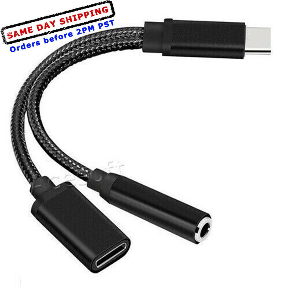 Usb Type C AUX Cable Jack 3.5mm Audio Cable Usb C 3.5 MM Adapter for