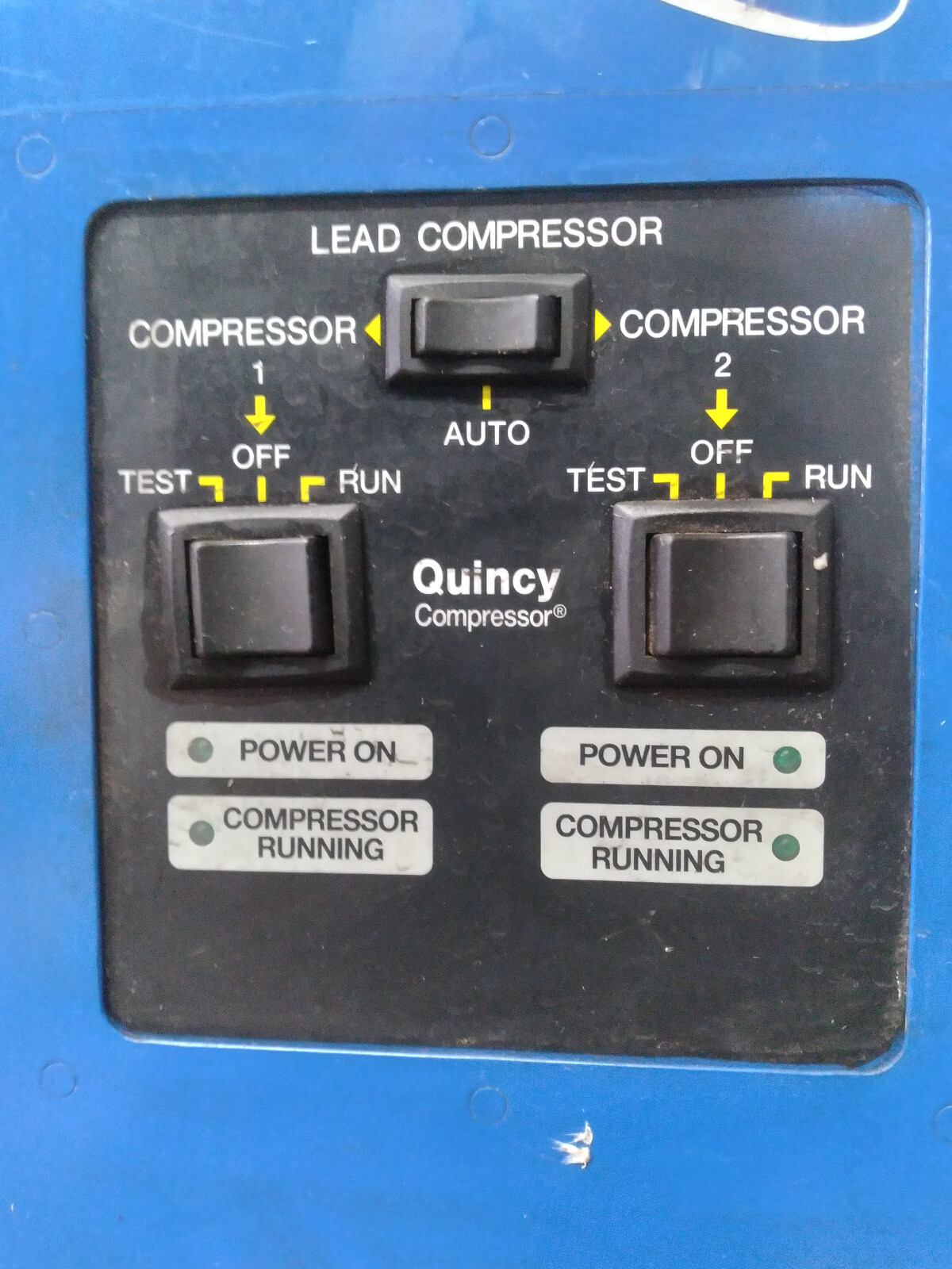 Quincy Climate Control Tank Mounted Duplex Reciprocating Air