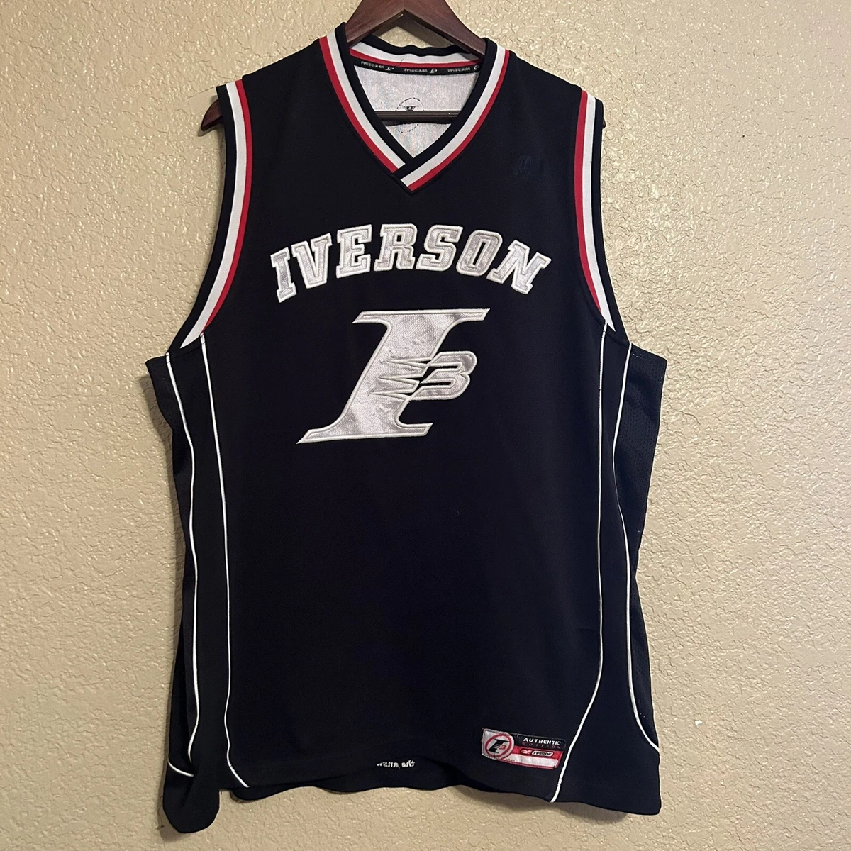 Vintage Reebok Team USA Allen Iverson Basketball Jersey Size Mens XL