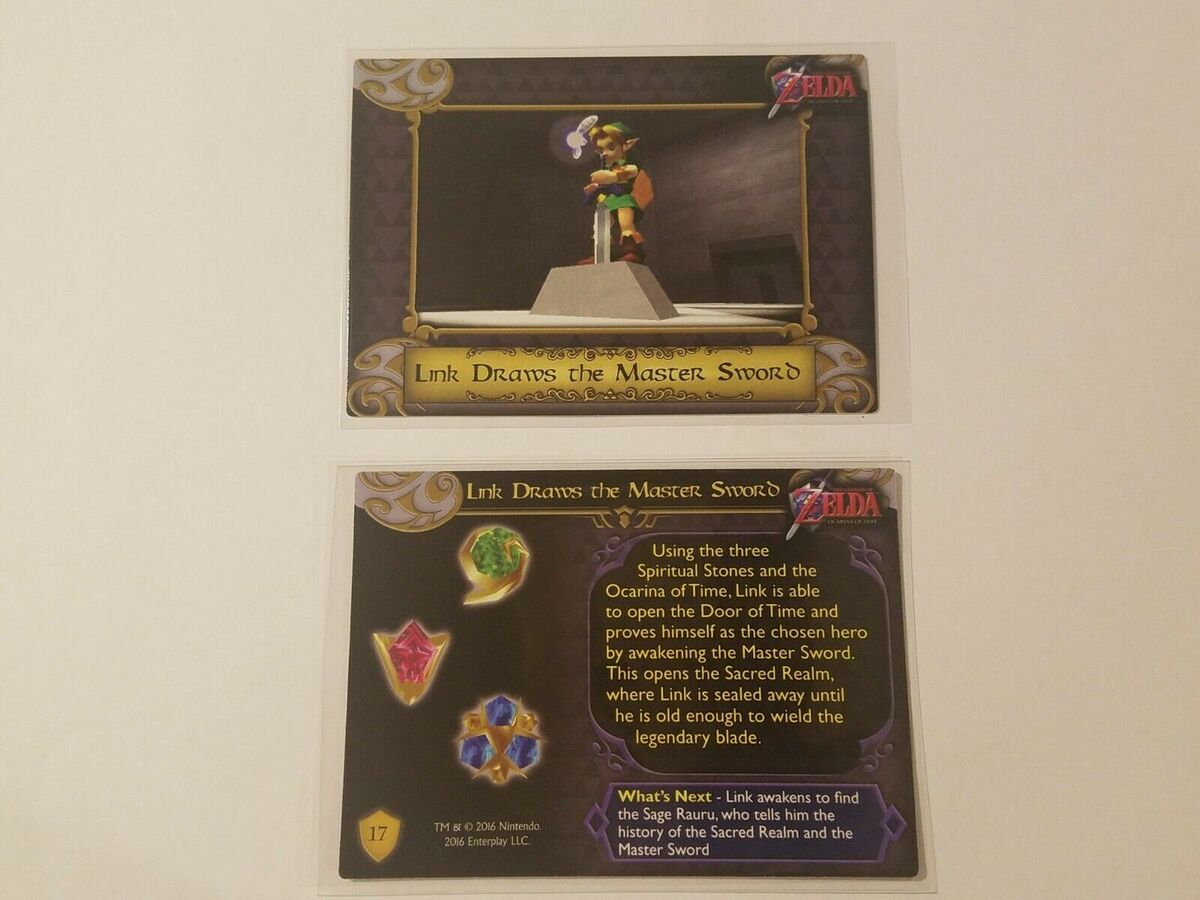 Legend of Zelda Trading Cards - 2016 Enterplay - You Pick - Silver