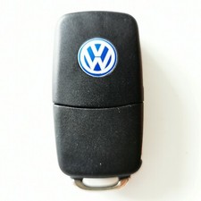 Genuine OEM VW 3 Button Remote Flip Fob, Hella HLO 1K0 959 753 G, Tested #1