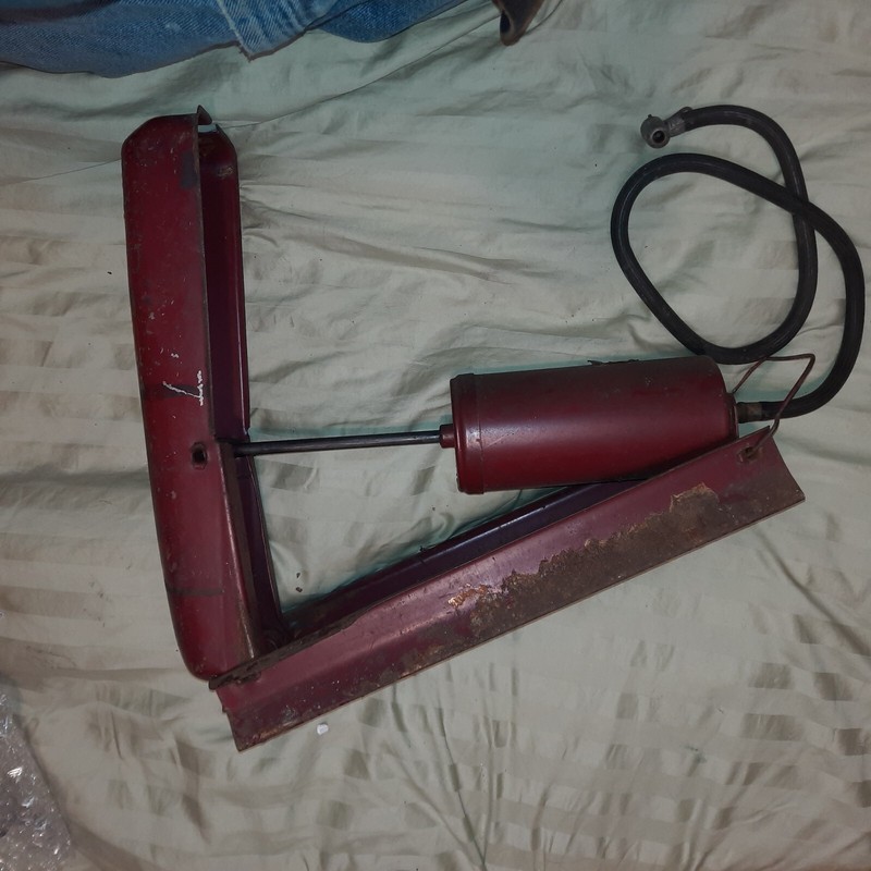Vintage Air Pump~1950s~Foot Operated ~ Peters & Russell, Springfield OH ~~ R574