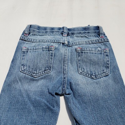 Jeans à fleurs blanches - Taille 34