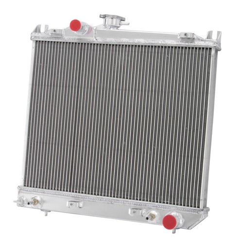 CC981 2 Row Aluminum Radiator For 1987-1999 1991 Dodge Dakota 2.2L 2.5L ...