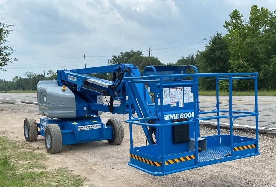 2014 Genie Z-45/25J 45' электрический шарнирный подъемник стрелы - 970 часов - новые аккумуляторы - Изображение 4 из 4