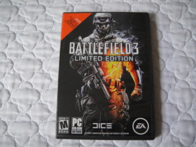 Battlefield 3: Limited Edition (PC, 2011) - 2 Discs, all Inserts, & Instructions