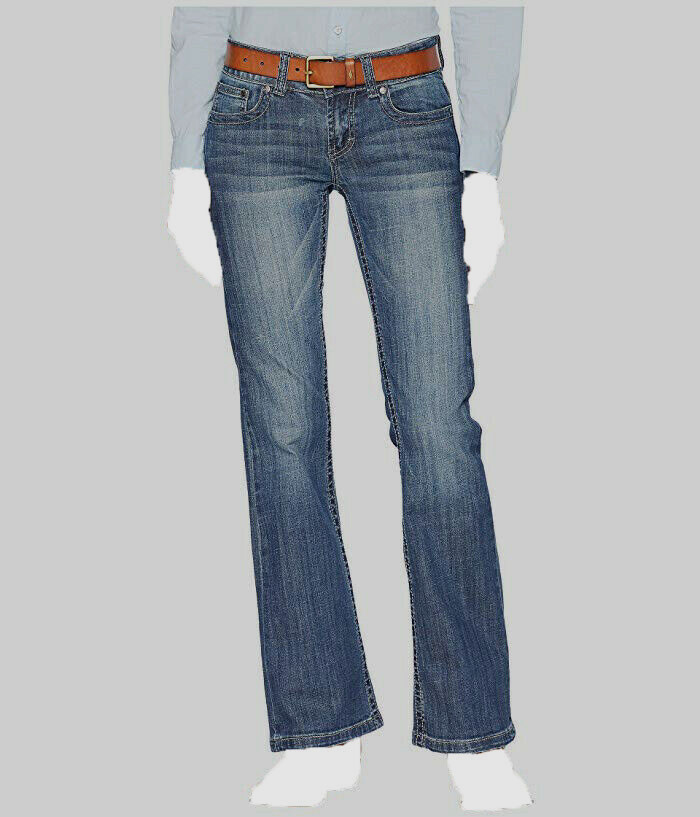 Stetson Box Stitch Embroidery Back Pocket Jeans