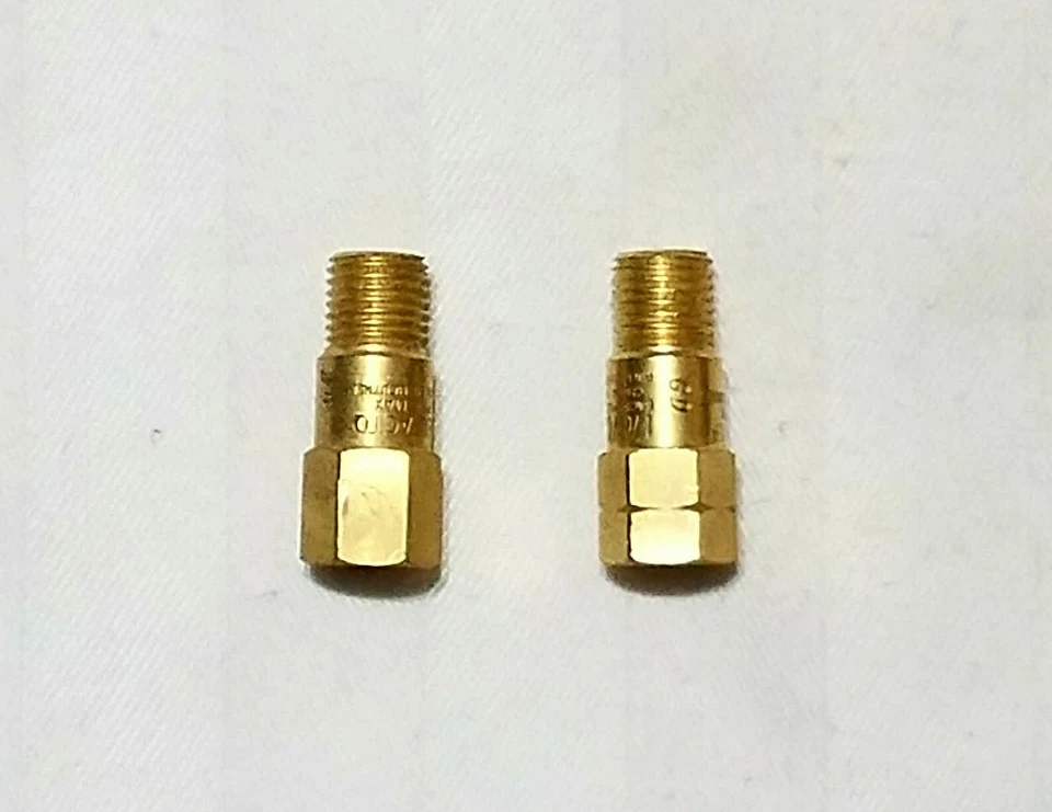 Juego de válvulas de retención de montaje de antorcha Victor tamaño A combustible de oxígeno SKH7A J28 J27 nuevo Foto 2 de 2