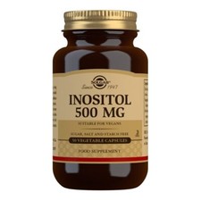 Solgar Inositol 500 mg (50 Vegetable Capsules)
