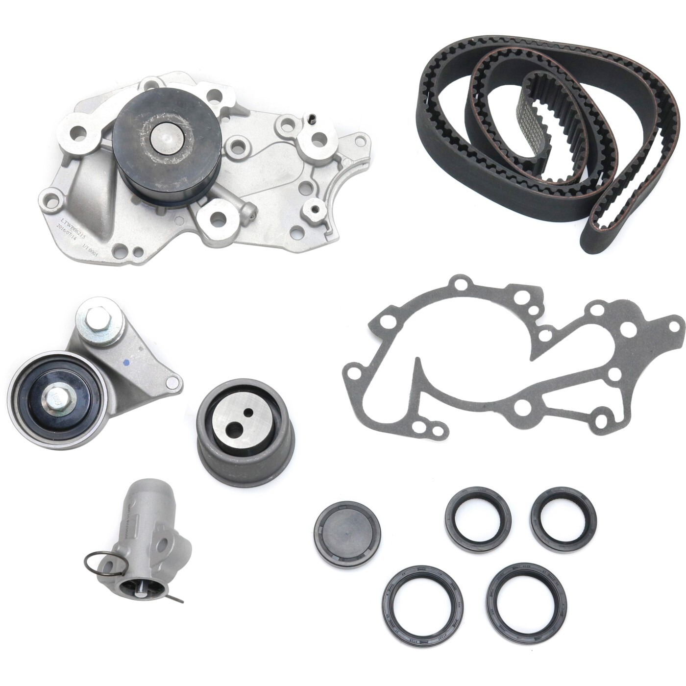 Timing Belt W/Water Pump Kit For 06-10 Kia Optima Hyundai Santa Fe 2.7L DOHC 24V