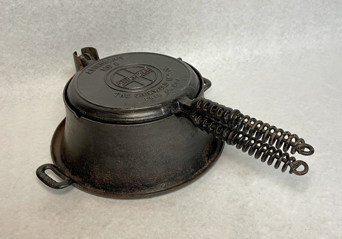 GRISWOLD グリスウォルド社 鋳鉄製 ビンテージ ワッフルメーカー NO7 GRISWOLD グリスウォルド社 鋳鉄製 ビンテージ ワッフルメーカー NO7