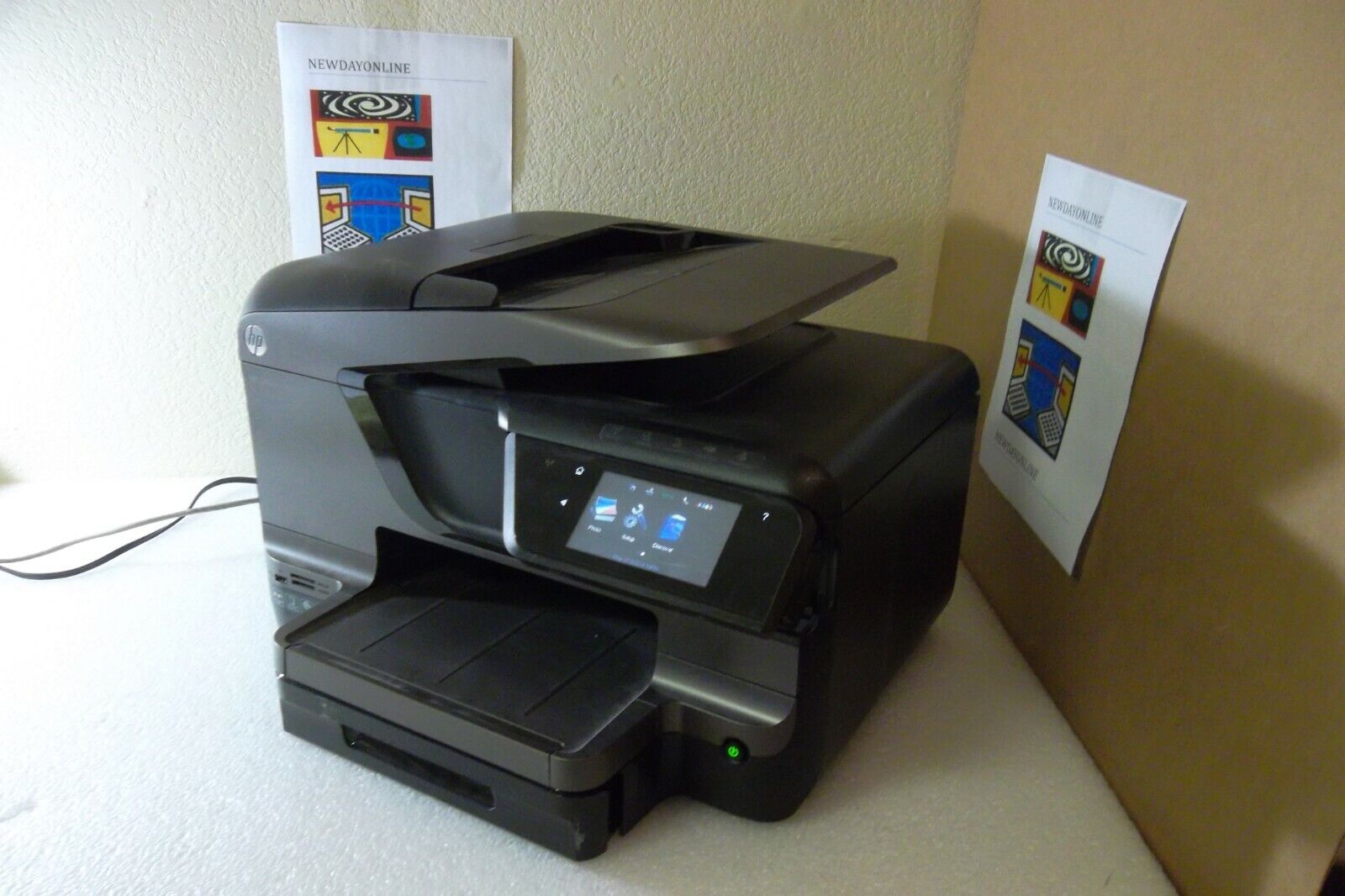 mond Overweldigen Versterker HP OfficeJet Pro 8600 N911g Plus Printer WiFi Copier Scan Fax 4.3" Touch  CM750A | eBay