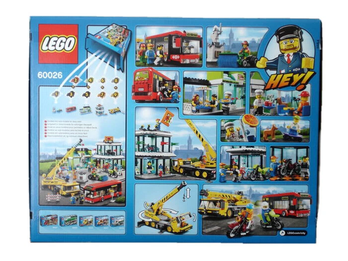 LEGO City Town Square (60026) Raro, Juego Retirado En Excelente Estado Foto 2 de 4