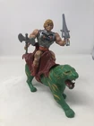 MOTU Battle Armor He-Man and Battle Cat Masters Of The Universe Mattel 1983 Vtg