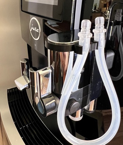 Support De Tuyau à Lait Pour Machine Jura E80, E8, S80, S8, WE8 - Kit De Fixation Avec 2 Adaptateurs - Fabriqué En Allemagne
