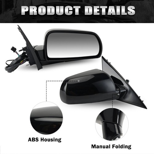 RHS Electric Door Mirror Assembly Memory For Cadillac STS 2005-2011 Manual Fold - Picture 4 of 15