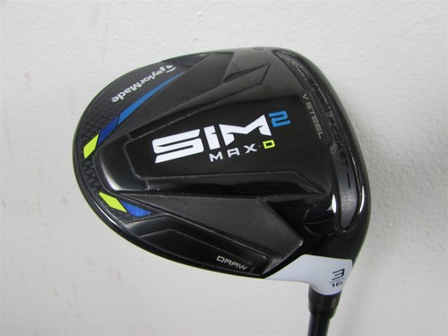 TaylorMade Golf SIM2 MAX-D 16* 3 Wood Senior Flex (SR) TENSEI Blue TM 50 Shaft