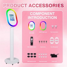 6 in 1 iPad Photo Booth Selfie Station iPad Photobooth Shell Machine Flight Case