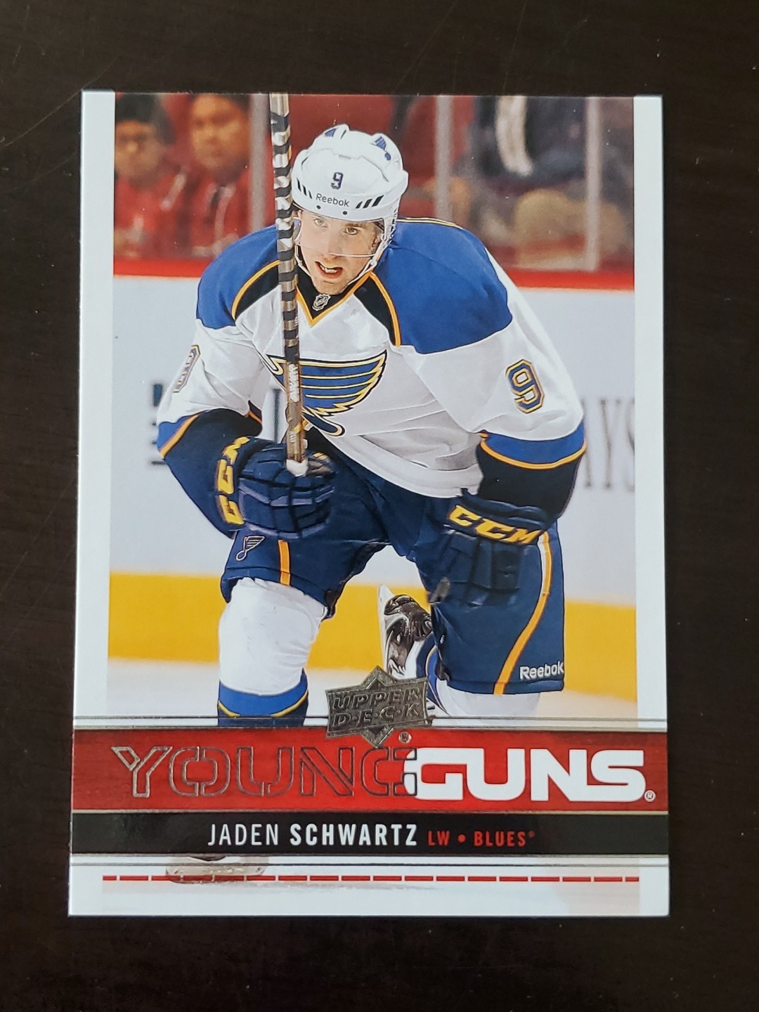 Jaden Schwartz 2012-13 Upper Deck #245 Young Guns Rookie Card St. Louis Blues