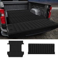 Bed Mat Tailgate Mat For Chevy Silverado 1500 Gmc Sierra 1500 2007-2026 Black Bed Mat Tailgate Mat For Chevy Silverado 1500 Gmc Sierra 1500 2007-2026 Black