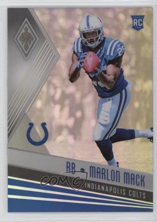 2017 Panini Phoenix Rookies Marlon Mack #135 15wb